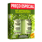 Kit Fortalecimento Antiqueda Gota Dourada Shampoo 300ml + Condicionador 300ml